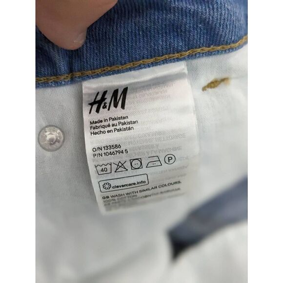 NWT H&M The Water Saving Collection 90's Mini Skirt - Picture 10 of 10